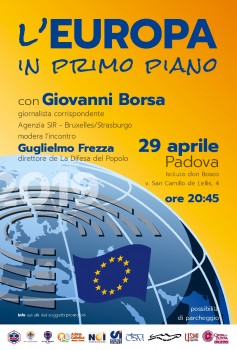 L’Europa in primo piano