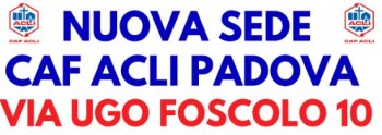 NUOVA SEDE CAF ACLI A PADOVA