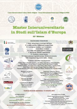 Master Interuniversitario in Studi sull'Islam d'Europa