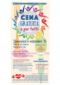 Cena per Tutti - A braccia aperte Cena per Tutti - A braccia aperte